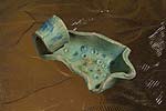 spiral earth - clay bowl