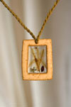 clay necklace