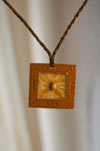 clay necklace