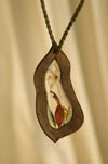clay necklace