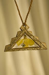 clay necklace