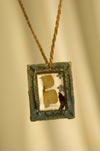 clay necklace