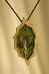 clay necklace