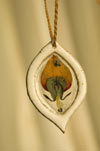 clay necklace