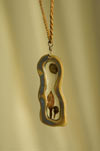 clay necklace