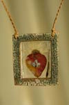 clay necklace