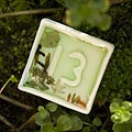 spiral earth - cafe table numbers - Whitworth