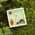 spiral earth - cafe table numbers - Whitworth